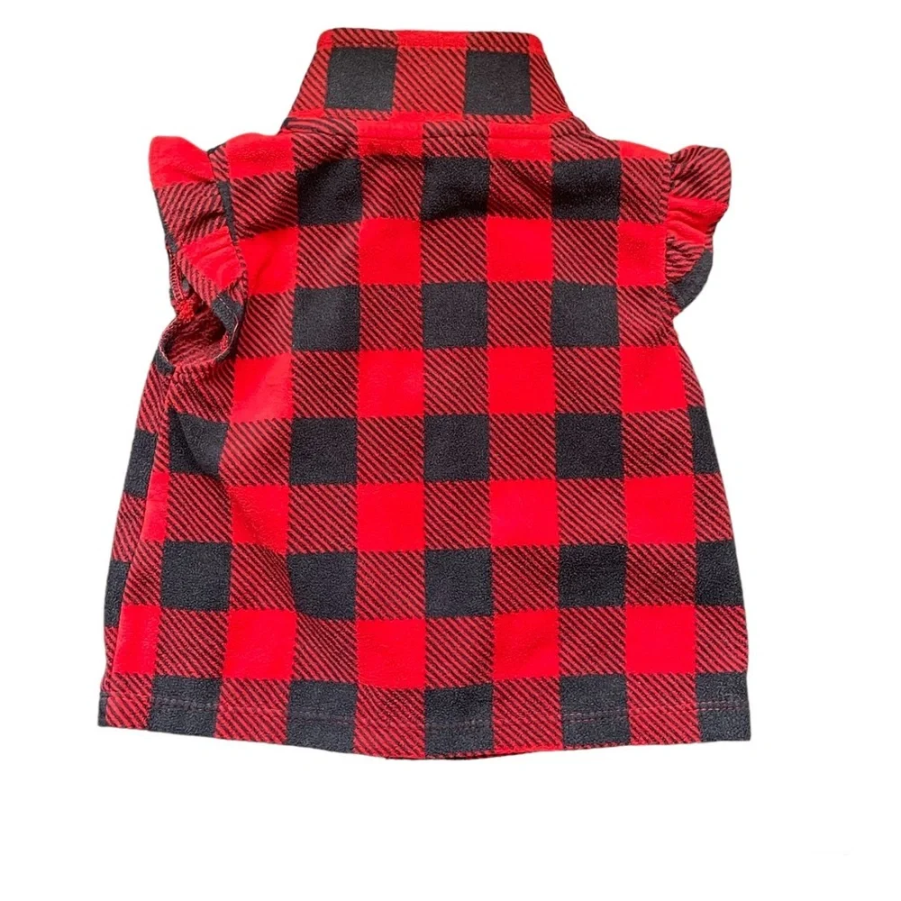 Carter’s Infant Buffalo Plaid Vest - 18 months